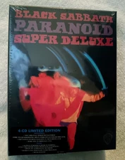 Black Sabbath Paranoid Super Deluxe Limited Edition CDX4 Box Set 2016 New Sealed