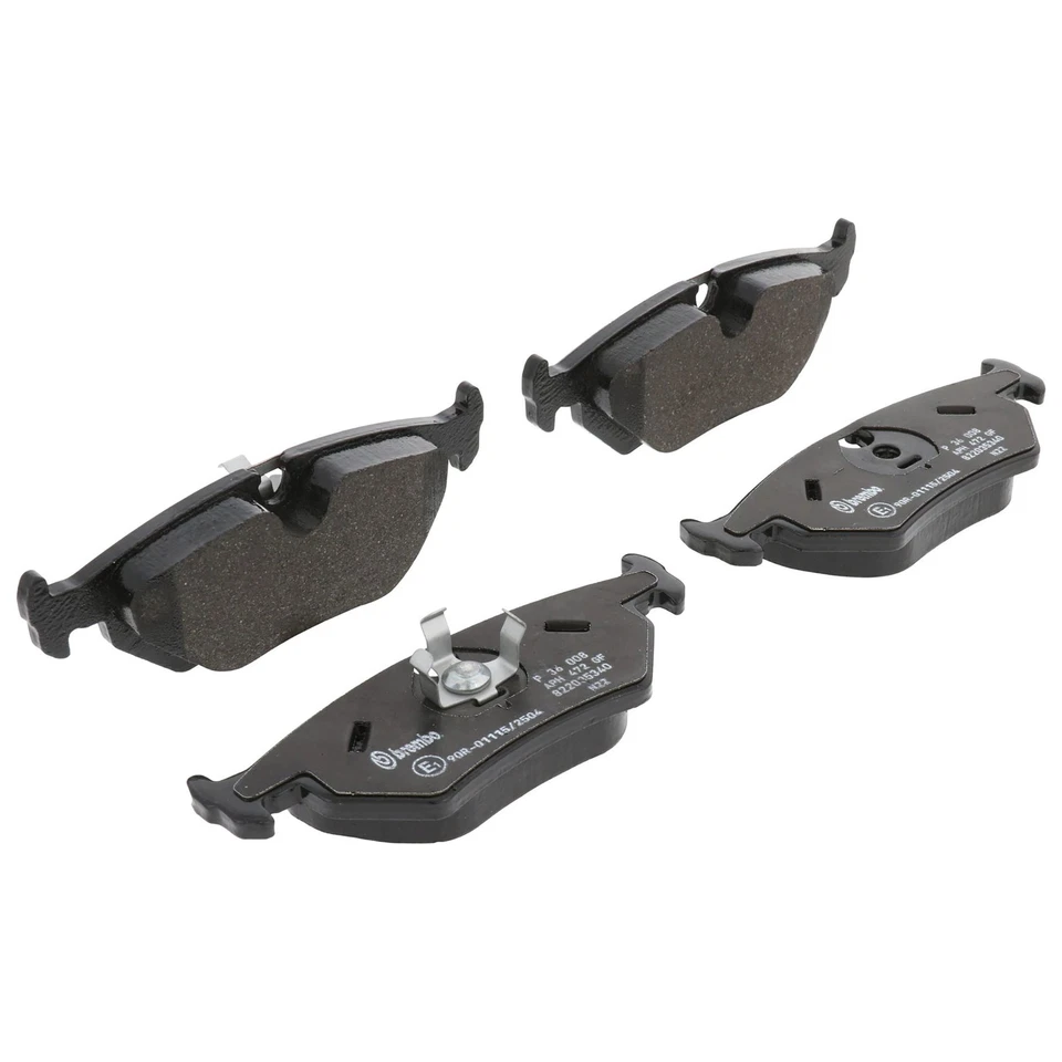 Juego de pastillas de freno traseras semimetálicas Brembo P36008 para 90-97 Jaguar XJ6 / 93-96 XJS Foto 3 de 4