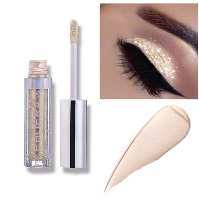 Liquid Eyeshadow 12 Colors Long Lasting Waterproof Shining Shimmer Glitter Ey...