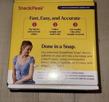 Myriad Sneak Peek Early Gender Test 99 Accurate Learn gender At 6 Weeks NEW