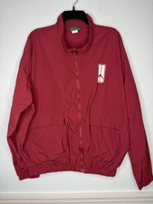 Vintage Travaux Oldsmobile Logo Jacket Mens Large Windbreaker Full Zip 80s 90s