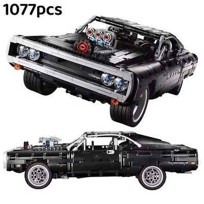 MOC Technical : Fast & Furious Dom's Dodge Charger (42111) Building Blocks