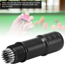 Black Billiard Cue Tip Pricker Pool Stick Skin Piercing Needle Pricking Pin