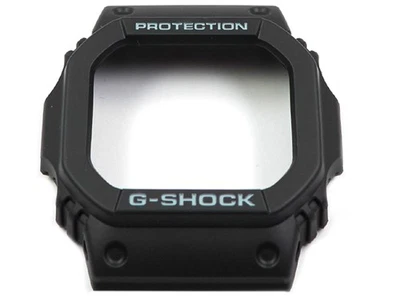 Bezel (Lunette) Casio pour la montre G-Shock GW-M5610-1, résine, noire - Photo 1/2
