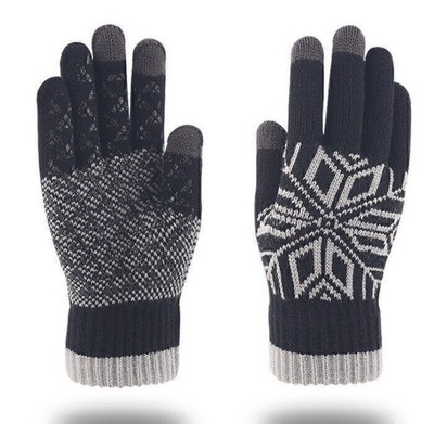 Handschuhe Wollhandschuhe Thinsulate Strickhandschuhe Winter Fleecefutter!