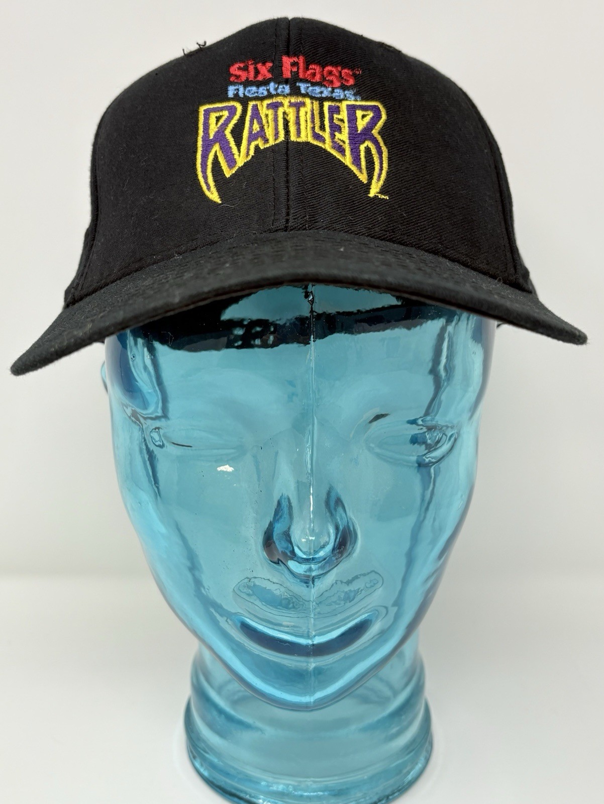 Six Flags Rattler Roller Coaster Embroidered Logo… - image 3