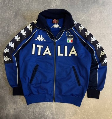1999-00 イタリア代表 kappa トレーニングジャケット Vintage 1999-00 Italy Kappa Jacket (Size M): | eBay