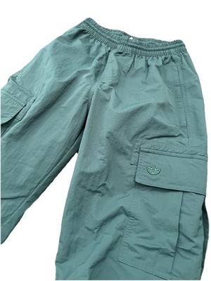 Adidas Originals Classics 3-Stripes Green ZIP Cargo Pants Men s XS - NWOT!