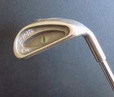 RARE VINTAGE KARSTEN PING EYE WEDGE ZZ LITE SHAFT LAMKIN TOUR BLACK  GOLF CLUB