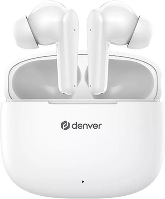 Denver TWE-48W   True Wireless Bluetooth Earbuds mit Ladecase