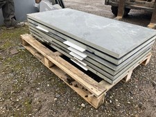 6no 120cm x 60cm x 3cm Natural Brazilian slate hearth slabs (Ref 413)