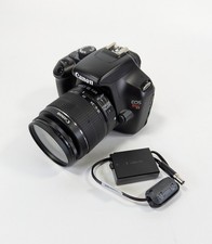 Canon EOS Rebel T3 Digital SLR Camera w/18-55mm Lens DC Coupler No Cap or Batt