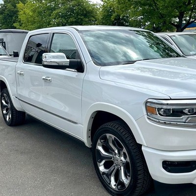 For 2019-26 Dodge Ram 1500 Chrome Mirror Cover Cap Overlay with Turn Signal Cut