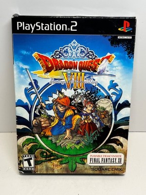 Dragon Quest VIII 8: Journey of the Cursed King Playstation 2 PS2 NEW SEALED!