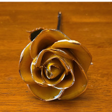 I Hate Steven Singer yellow gold dipped rose