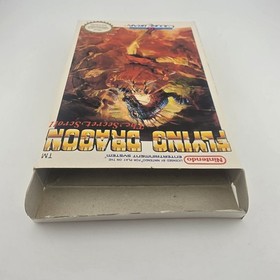 Flying Dragon The Secret Scroll Nintendo NES Box & Manual Only 1988 *Read*