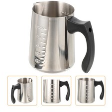  Stainless Steel Milk Frothing Pitcher Convenient Steaming Daily Use