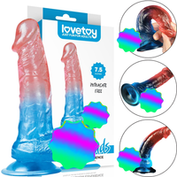 GroßE Realistischer Dildo Mit Hoden Und Saugnapf Penis Natur