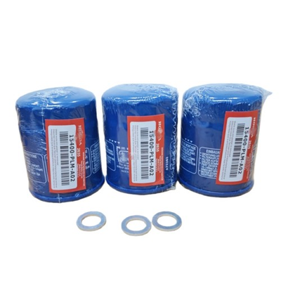 #ad Oem For Honda 15400 PLM A02 Oil Filter 3 Pk Filters 3 Washers $15.92
