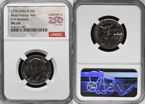 2026-D American Revolution 250th Anniversary — photo from another recent sale