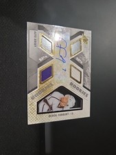 2015-16 SPx Rookie Auto Jersey #365/499 Derek Forbort #156 