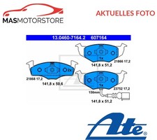 SATZ BREMSBELÄGE BREMSKLÖTZE ATE 130460-71642 P FÜR SKODA FABIA I,FABIA II