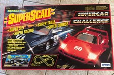 Vintage Superscale Ferrari Power Slot   Complete Race Car Set   Irwin Scalextric