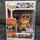 Funko Pop! Wicket with Slingshot Limited Edition Comic Con Star Wars #631