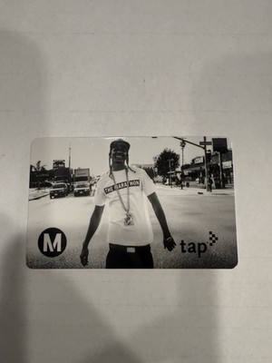Nipsey Hussle Tap Card Crenshaw & Slauson The Marathon Metro MTA Bundle