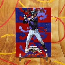 2025 Charlie Condon /299 Panini Crusade #194 Red /299 (RC) Rockies