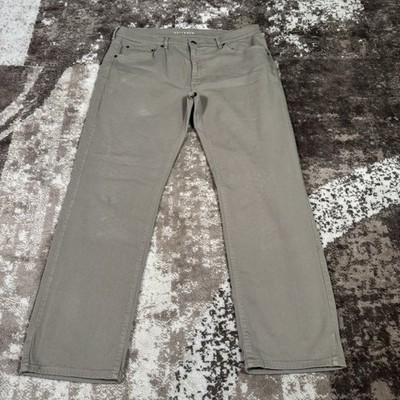 Mott & Bow Jeans Men s 40x32 Merc Green Slim Straight Denim 5 Pocket