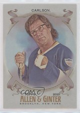 2021 Topps Allen & Ginter's Hot Box Silver Portrait Jeff Carlson #256 0hw6
