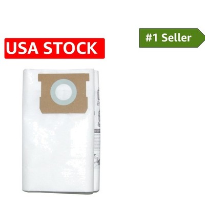 Vacmaster 4 to 5 Gallon Dust Filter Bag 3-Pack - Perfect for VQ407S Vacuums