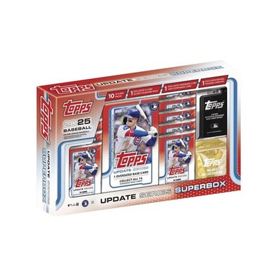 2025 TOPPS UPDATE SERIES BASEBALL SUPER BOX UNOPENED SEALED (ready to ship!)