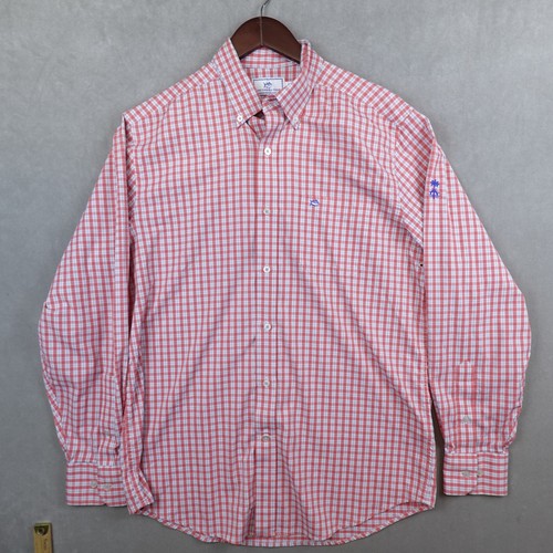 Southern Tide Performance Shirt Mens Long Sleeve Button Down Size Medium