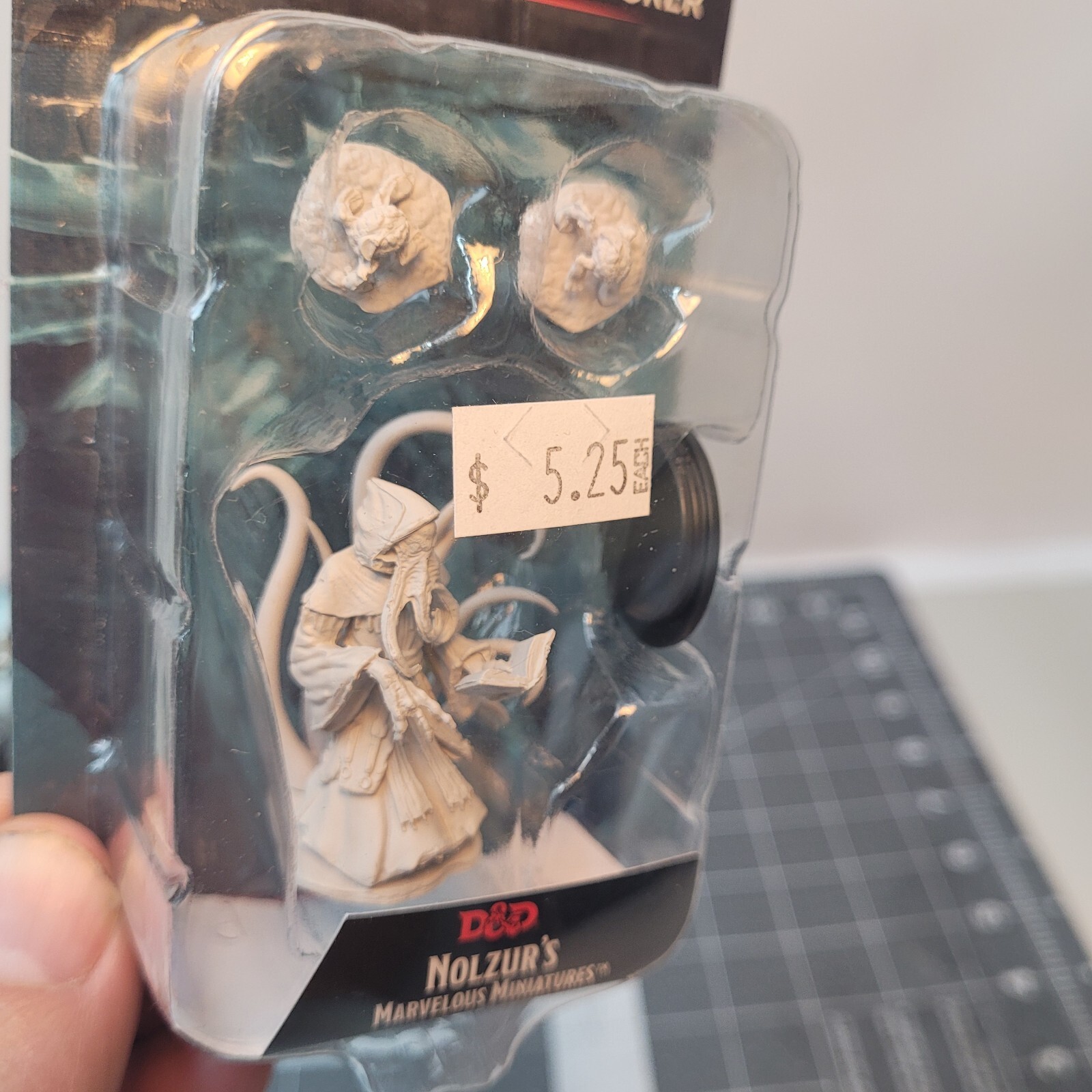 D&D NOLZURS MINIATURE LOT (8) Grung Gnoll Tortle Intellect Devourer Goblin Drago