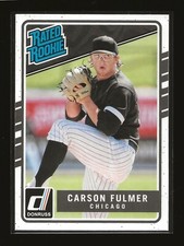 2017 Donruss Bsaeball Carson Fulmer Chicago White Sox RC (#42)
