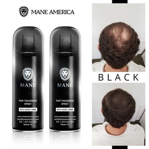 Hair Building Fiber Hair Thickening Loss Spray Plus Shine Mane