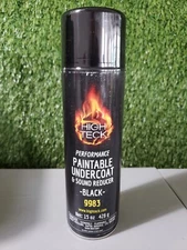 High Teck Products 9983 Performance Paintable Rubberized Undercoat 15oz CanBlack