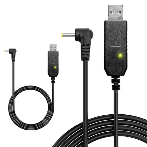 Walkie Talkie USB Charger Cable For UV-5R UV5R UV-82 3800mAh UV-S9 Plus AR-152 - Photo 2/12