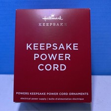 Hallmark KEEPSAKE POWER CORD Ornament Adapter Power Supply 2017,18,19 2020 NIB