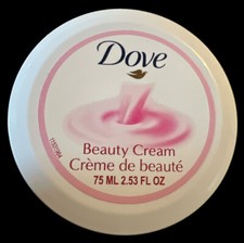 Dove Beauty Cream Complete Daily Skin Care 2.53 oz Travel Sz Sealed TSA Approved