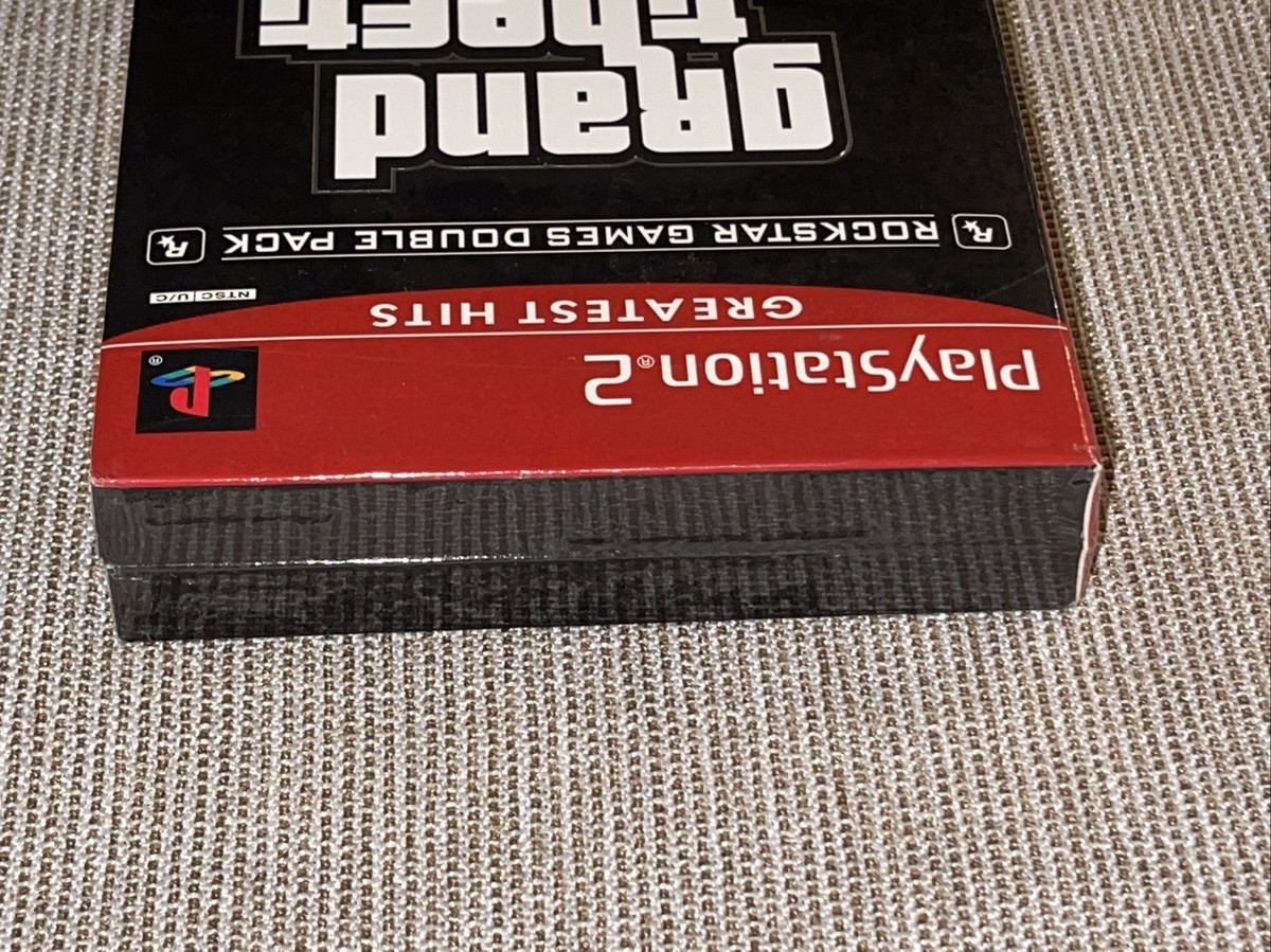 Grand Theft Auto Double Pack (Sony PlayStation 2, 2003) PS2 Brand