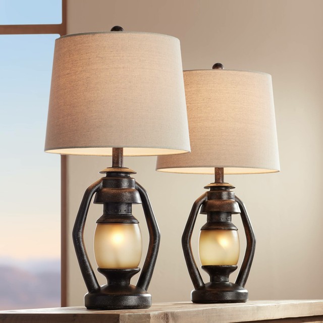 rustic table lamps for living room