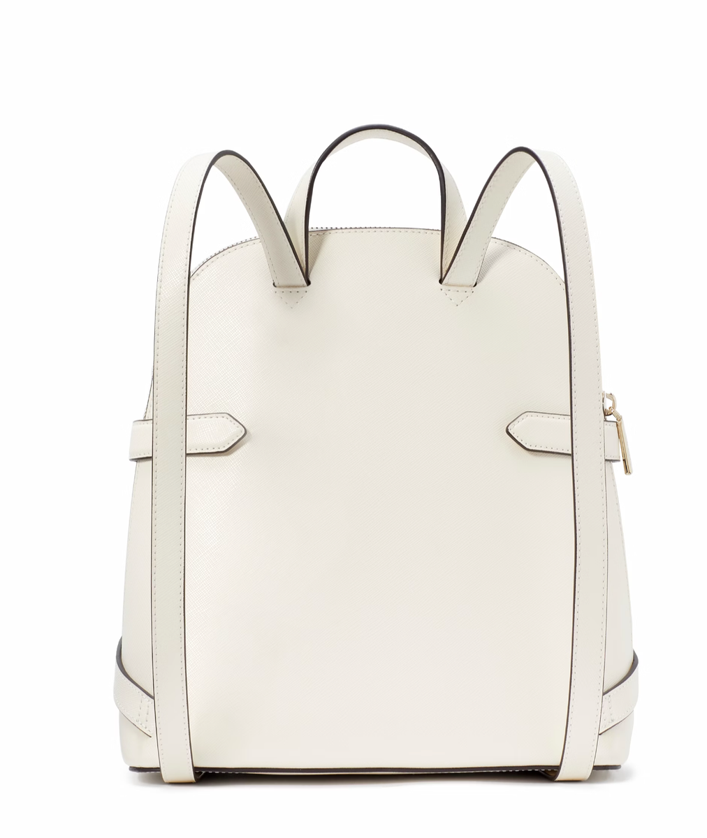 New Kate Spade Staci Saffiano Leather Dome Backpack Meringue  display picture 1
