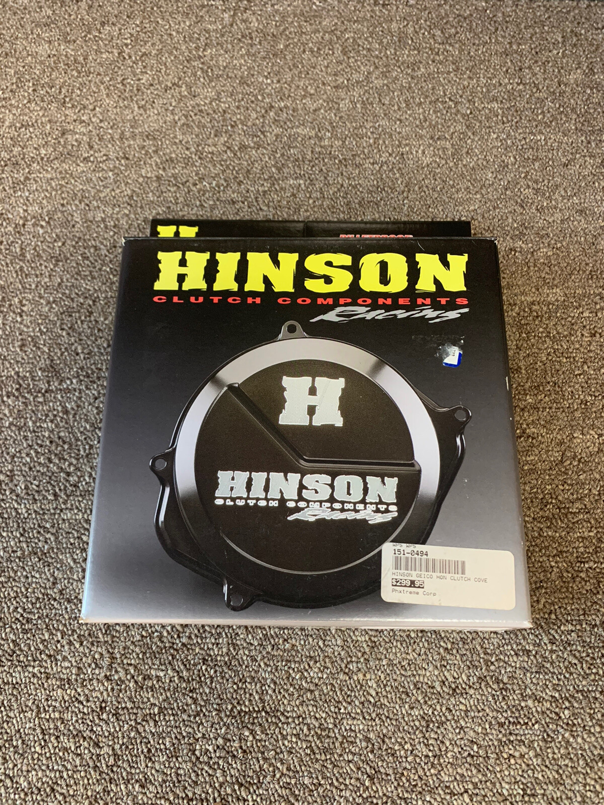 Hinson Limited Edition Geico Clutch Cover For Honda CRF 250 R 1017