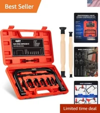 Professional Valve Spring Tool Set - 10 Pieces with Corrosion-Resistant Finish