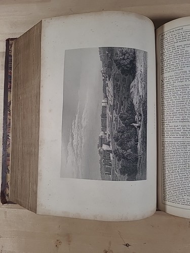 1861 HOLY BIBLE illustrated COLOR MAPS practical devotional FAMILY BIBLE antique - Picture 19 of 24