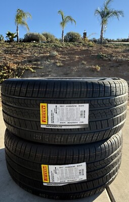 TWO 295/45ZR20 Pirelli Scorpion Zero All Season Run Flat RFT SRT