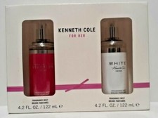 Kenneth Cole For Her 2 Pcs Gift Set Fragrance Mist Reaction and White 4.2 Fl.oz